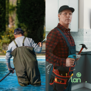 Piscineros, Toderos, Jardineros