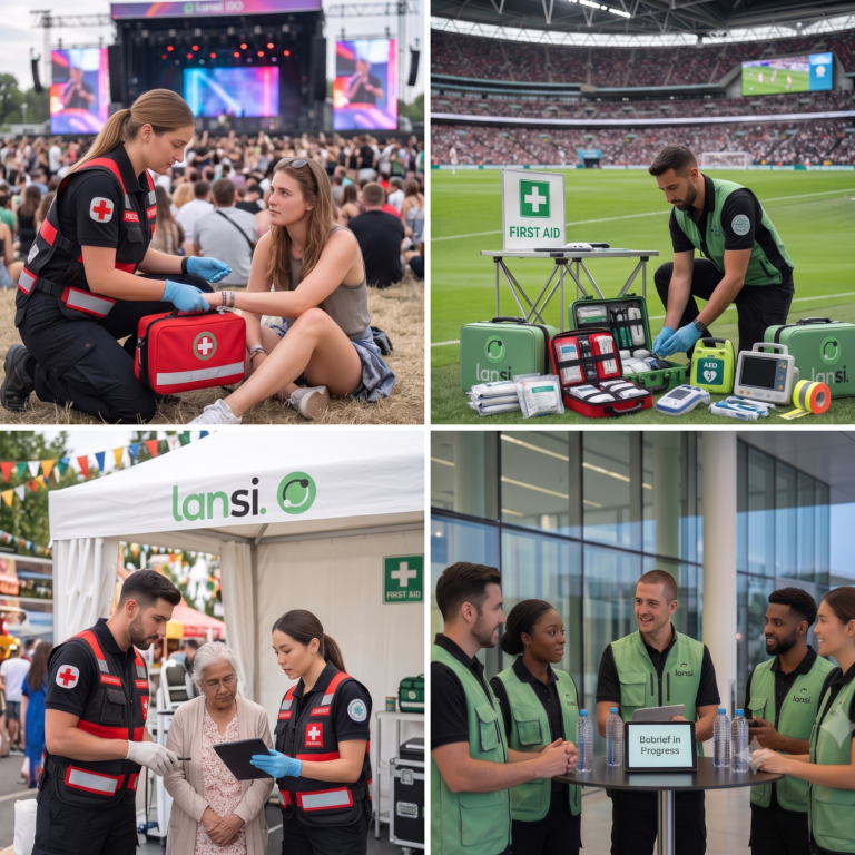 Primeros auxilios para eventos